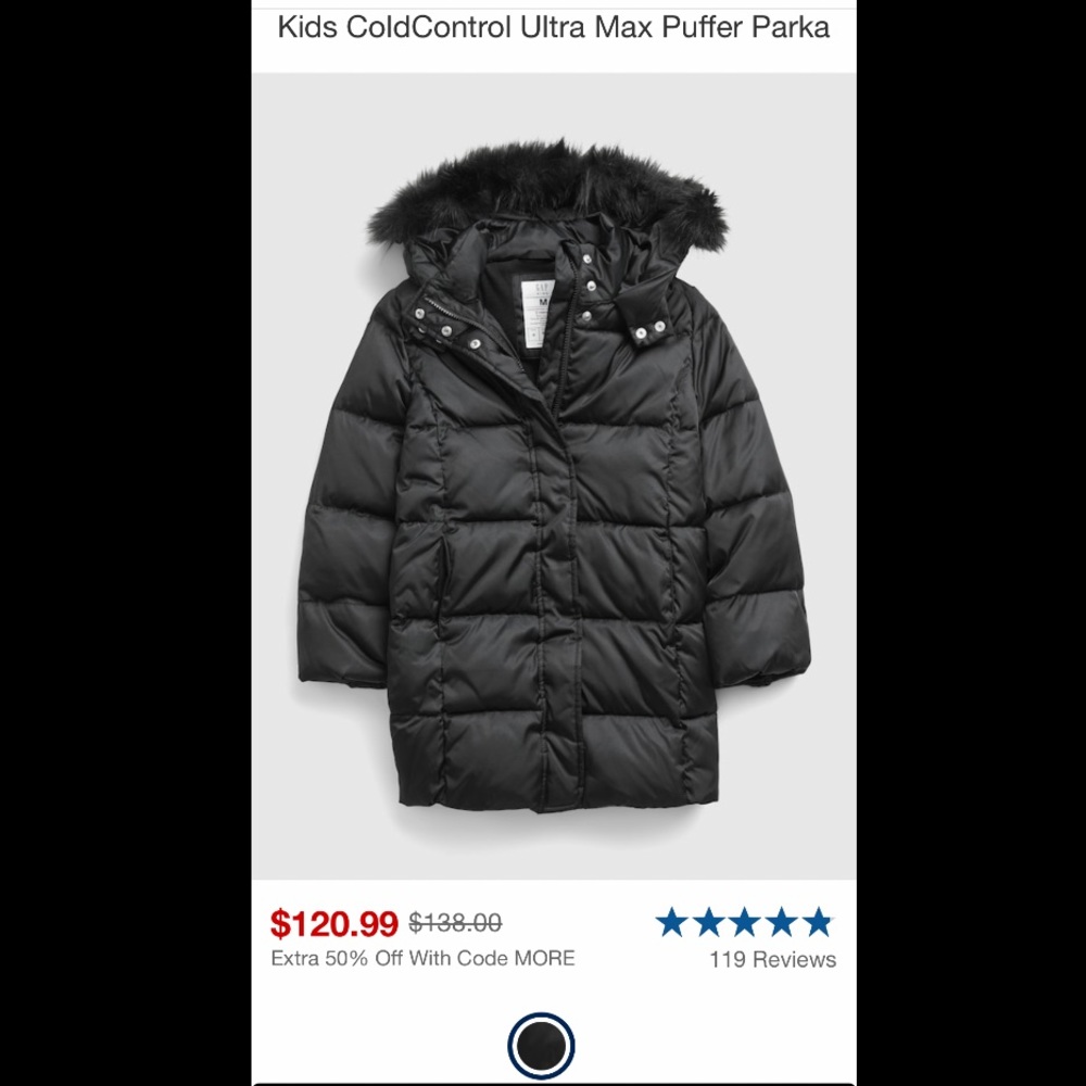 GAP kids jacket size 8